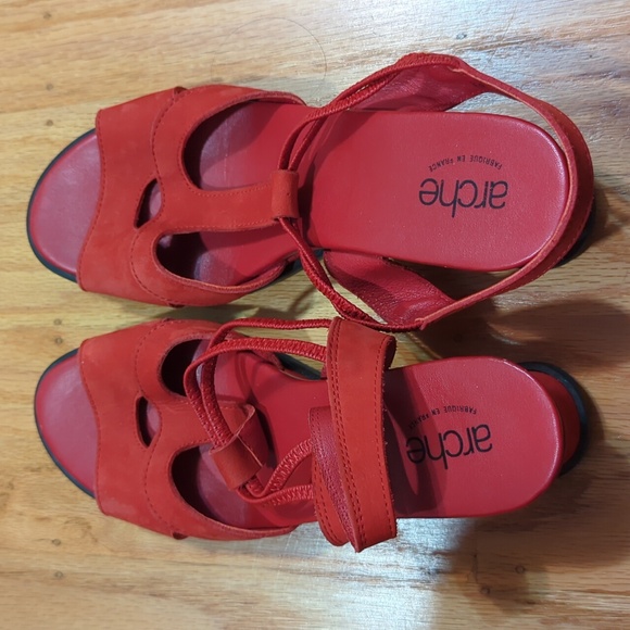 Arche leather sandals. Made in France - Picture 8 of 8